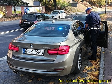 Gryfice - nieoznakowany radiowz BMW GCZ 19HU