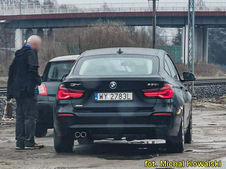 Grodzisk Mazowiecki nieoznakowane BMW WY 2783L