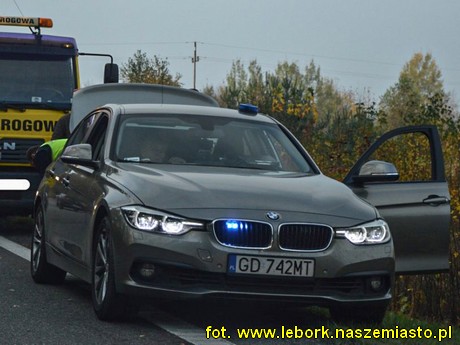 Lbork nieoznakowany radiowz BMW GD 742MT