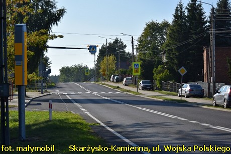 fotoradar stacjonarny Skarżysko Kamienna ul. Wojska Polskiego