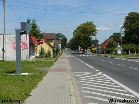 fotoradary obsługiwane przez inspekcję transportu drogowego - Warszkowo
