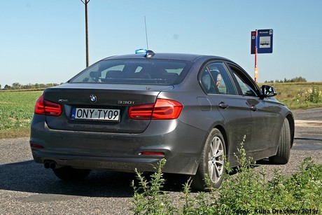 Brzeg - nieoznakowany BMW ONY TY09