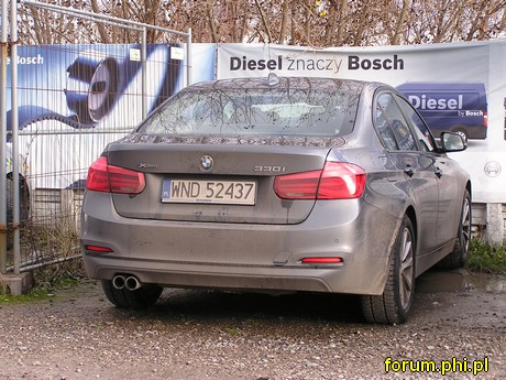 nieoznakowany radiowóz BMW WND 52437 - Nowy Dwór Mazowiecki
