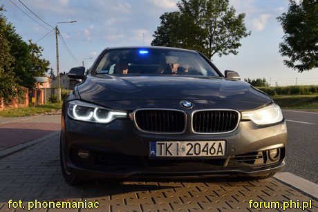 Opatow nieoznakowany radiowóz BMW TKI 2046A
