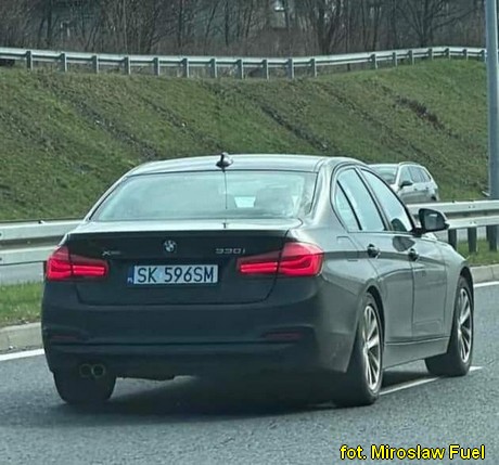 Ruda Śląska nieoznakowany radiowóz BMW SL 2908C SB 2459S